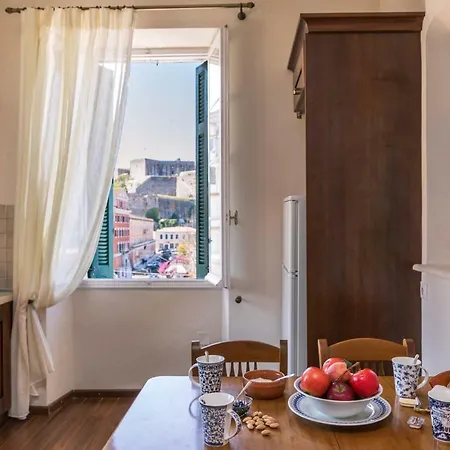 アパート Seaview Katerina's House, Old Port Corfu *